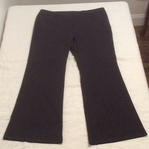 Size 16 Tall New York & Company Flare Leg Pants